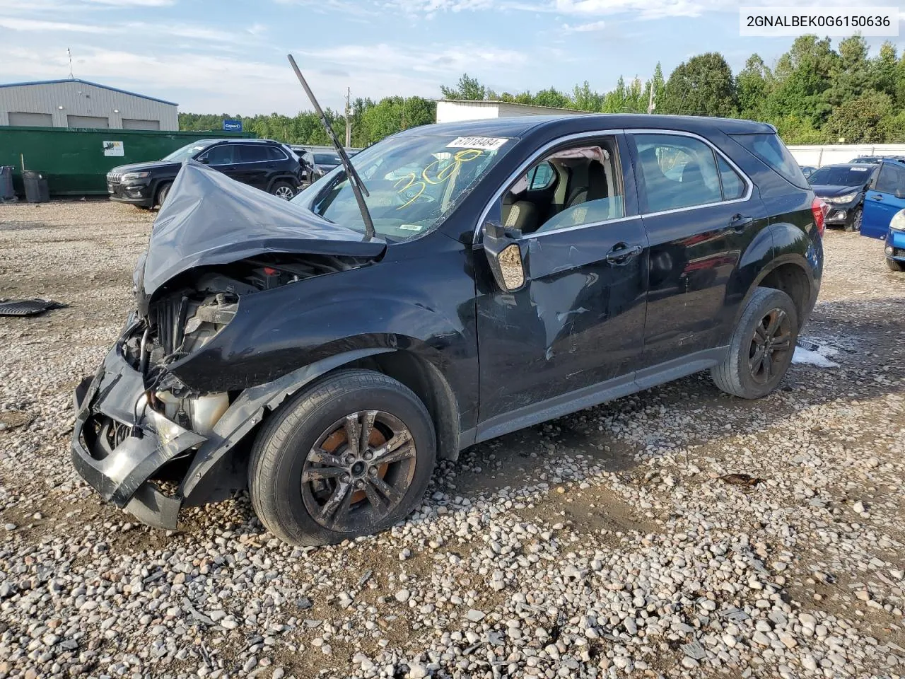 2016 Chevrolet Equinox Ls VIN: 2GNALBEK0G6150636 Lot: 67018484