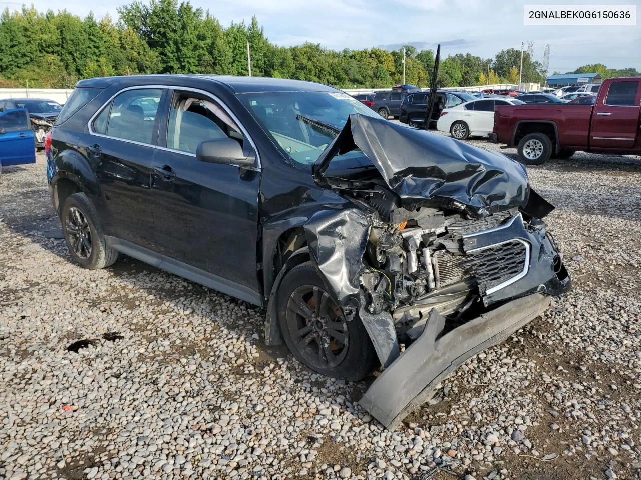 2016 Chevrolet Equinox Ls VIN: 2GNALBEK0G6150636 Lot: 67018484