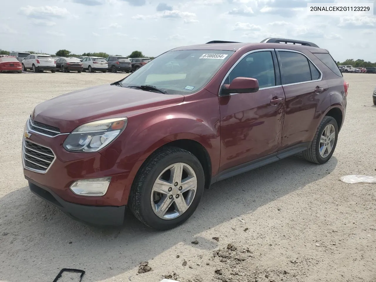 2GNALCEK2G1123229 2016 Chevrolet Equinox Lt