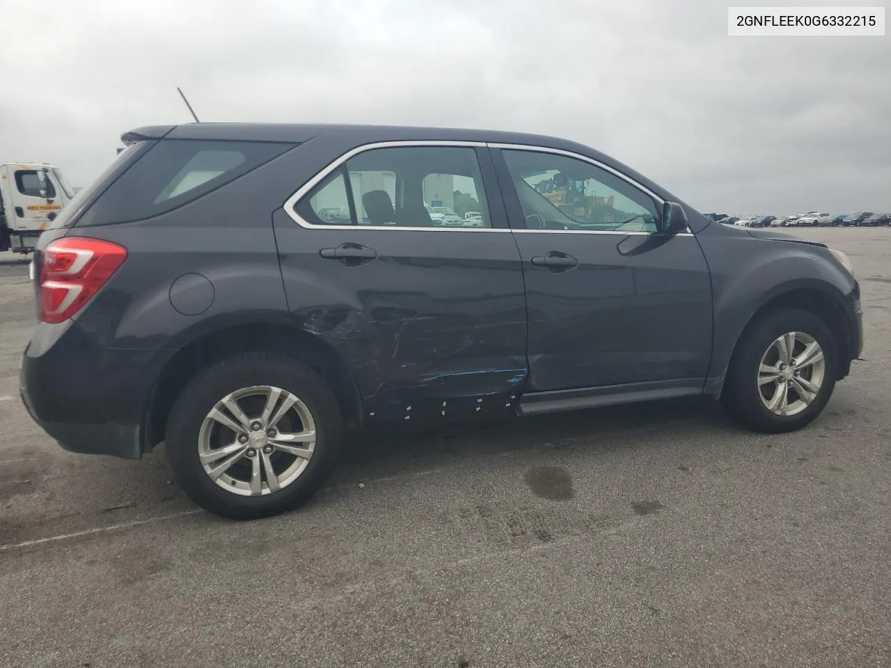 2016 Chevrolet Equinox Ls VIN: 2GNFLEEK0G6332215 Lot: 67090044