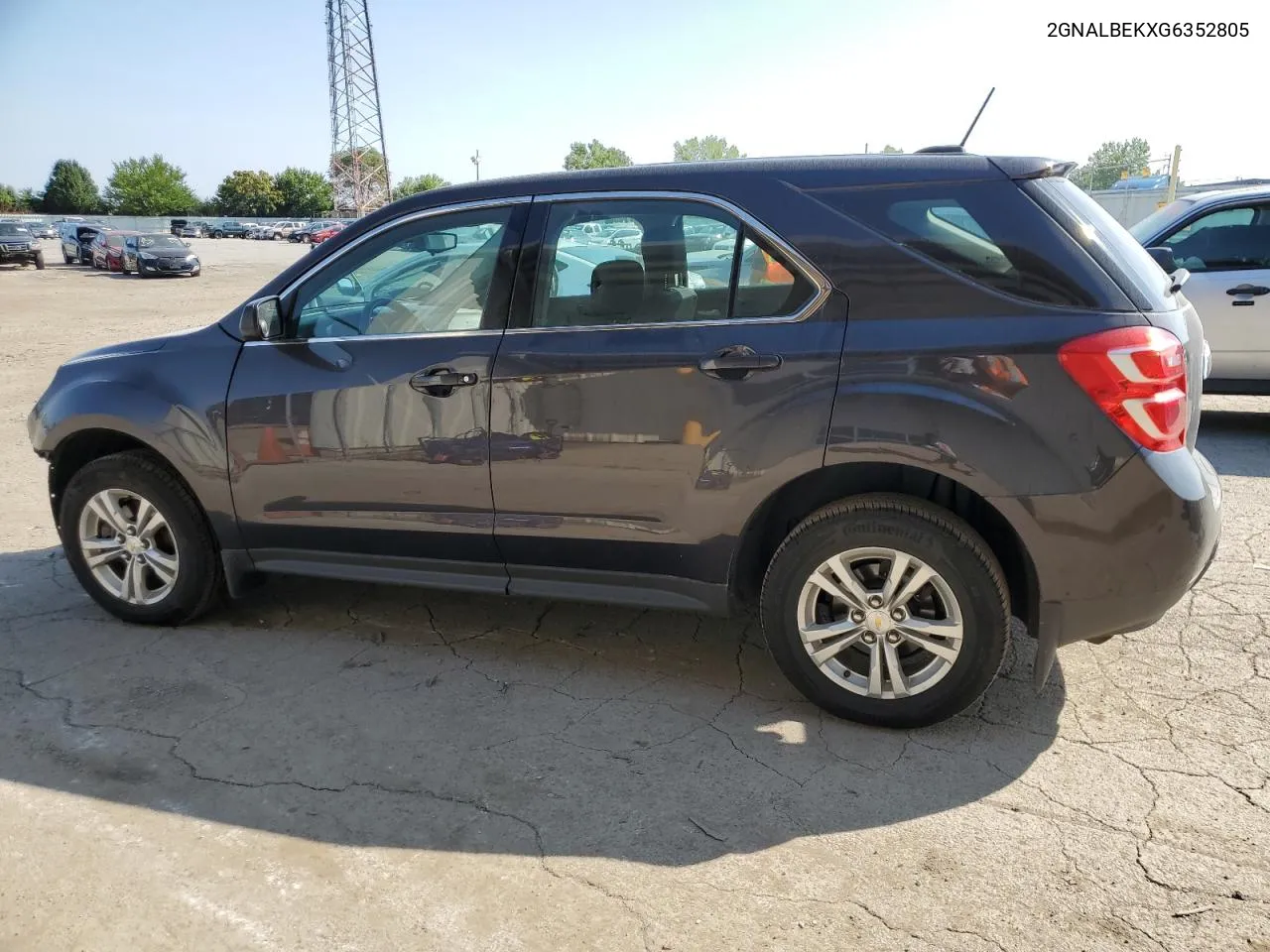 2016 Chevrolet Equinox Ls VIN: 2GNALBEKXG6352805 Lot: 67139694