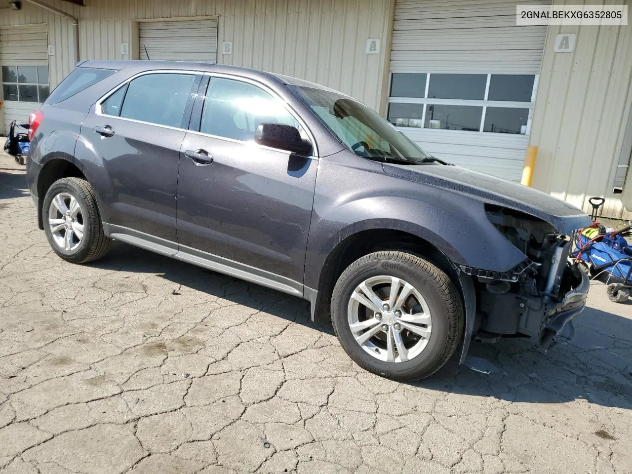 2016 Chevrolet Equinox Ls VIN: 2GNALBEKXG6352805 Lot: 67139694