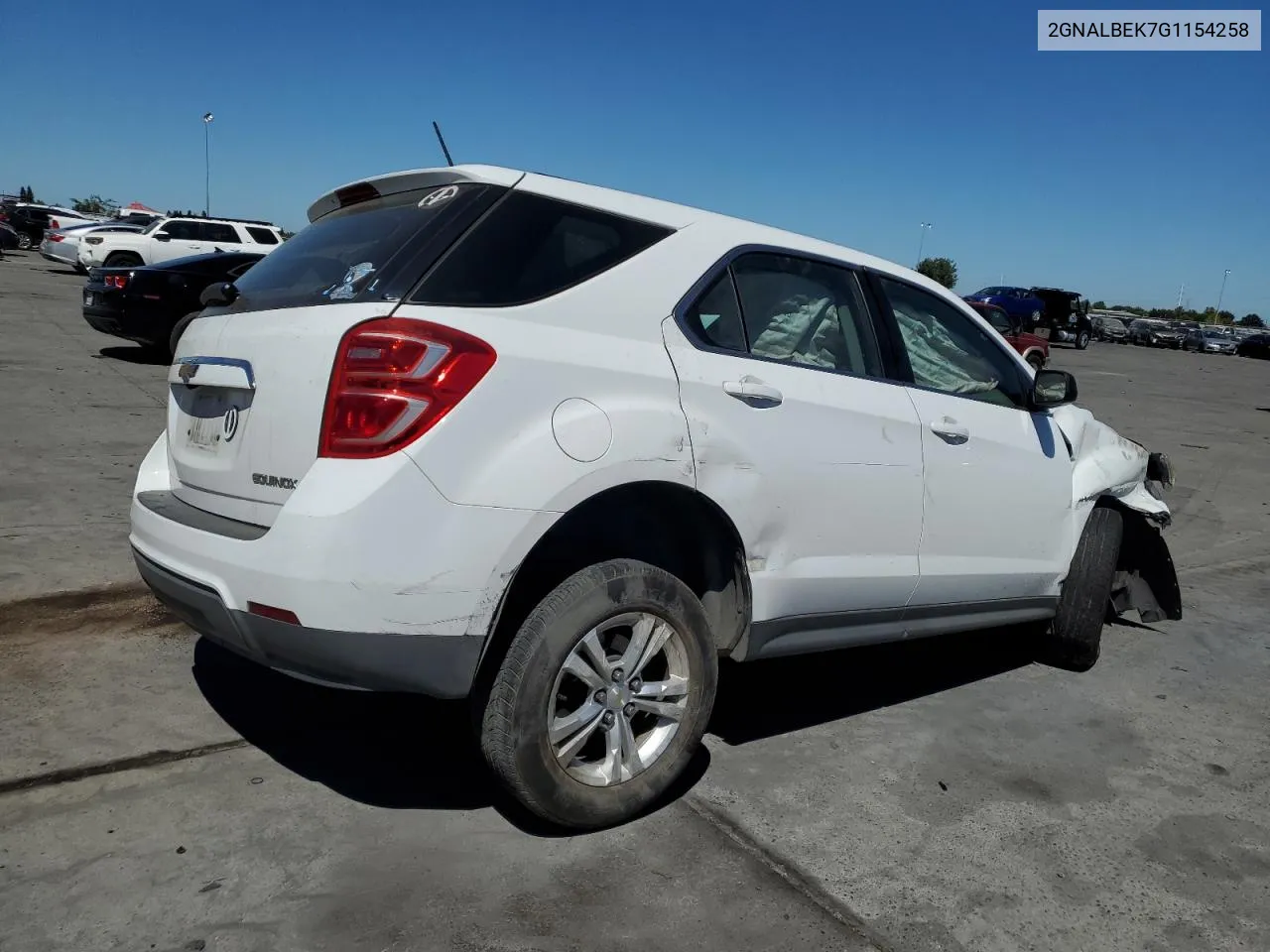 2GNALBEK7G1154258 2016 Chevrolet Equinox Ls