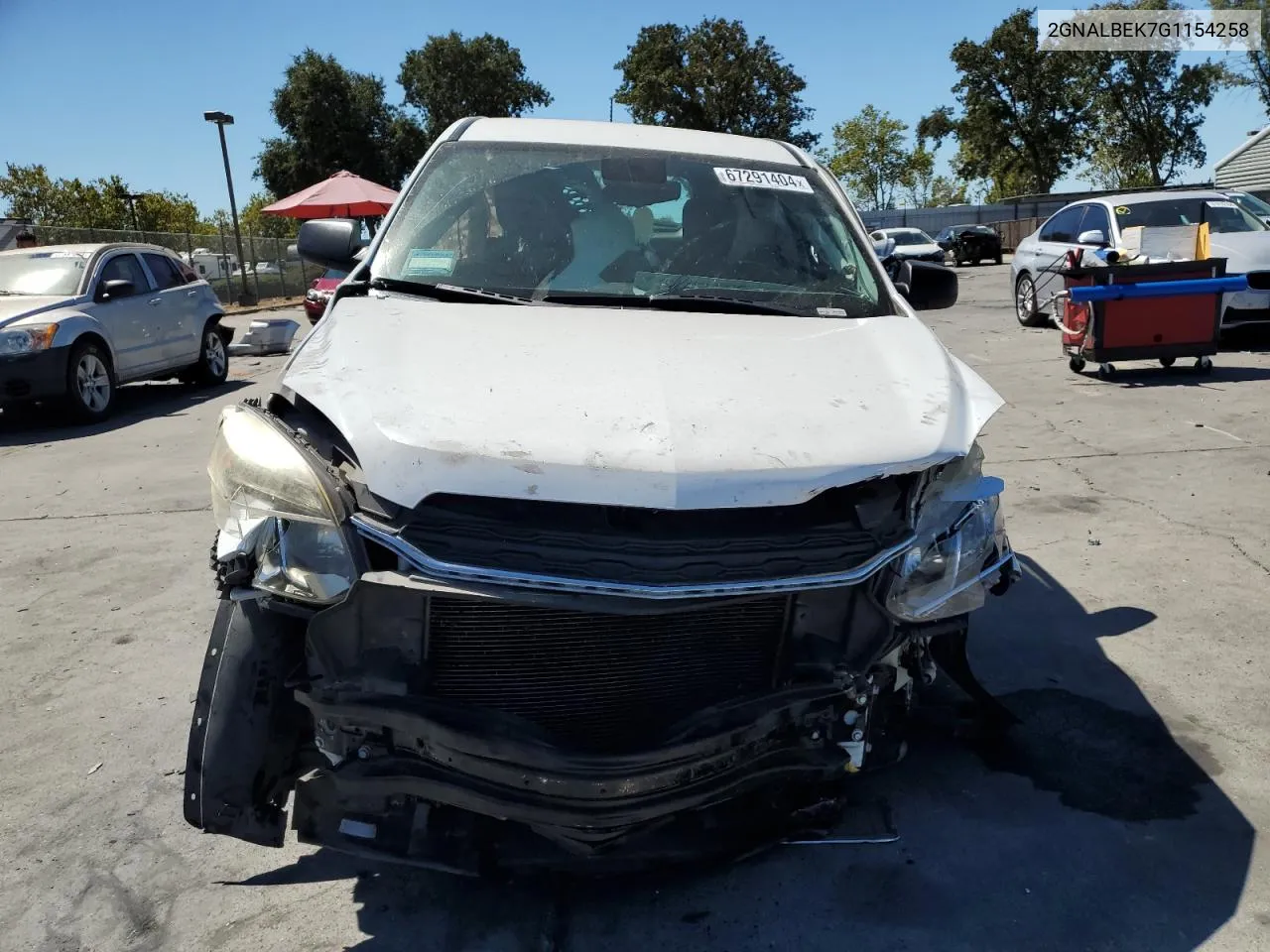 2016 Chevrolet Equinox Ls VIN: 2GNALBEK7G1154258 Lot: 67291404