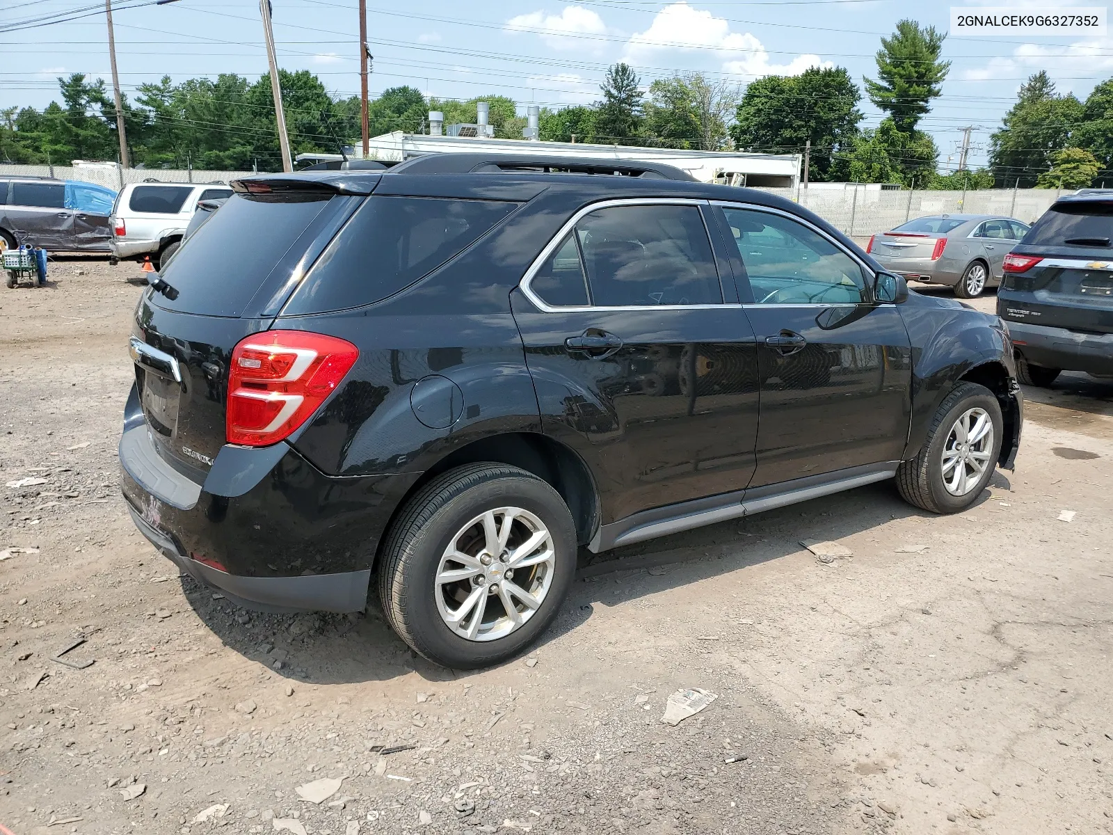 2016 Chevrolet Equinox Lt VIN: 2GNALCEK9G6327352 Lot: 67381664