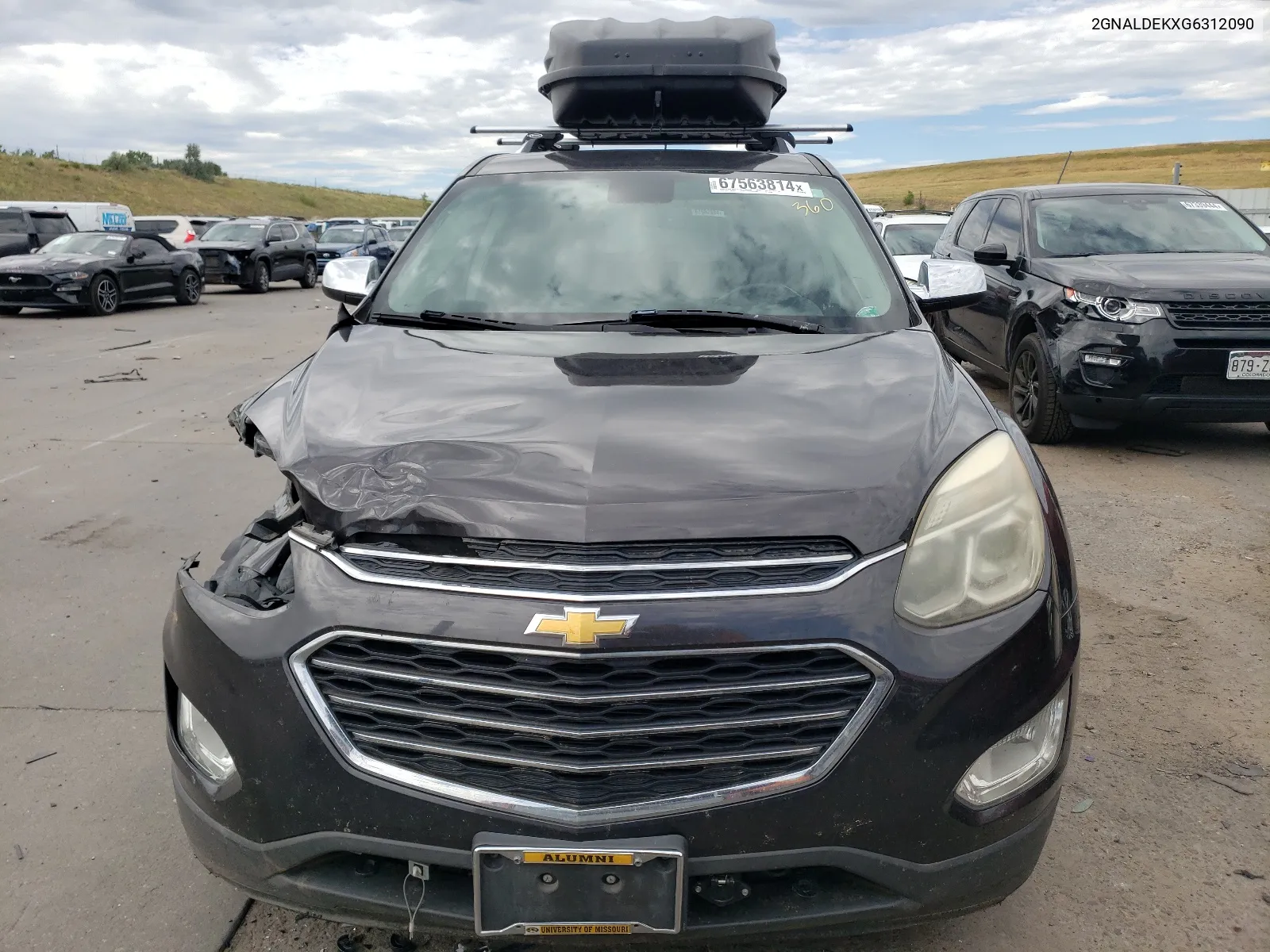 2GNALDEKXG6312090 2016 Chevrolet Equinox Ltz