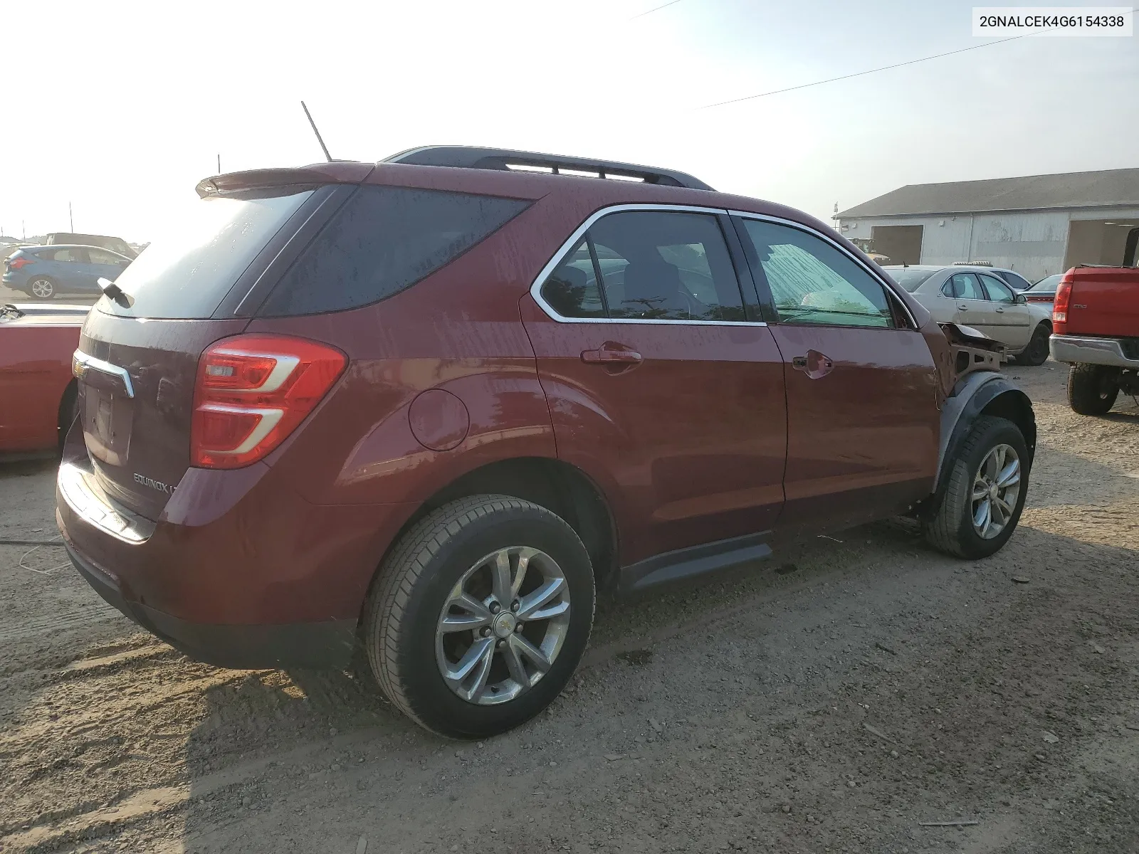 2016 Chevrolet Equinox Lt VIN: 2GNALCEK4G6154338 Lot: 67571154