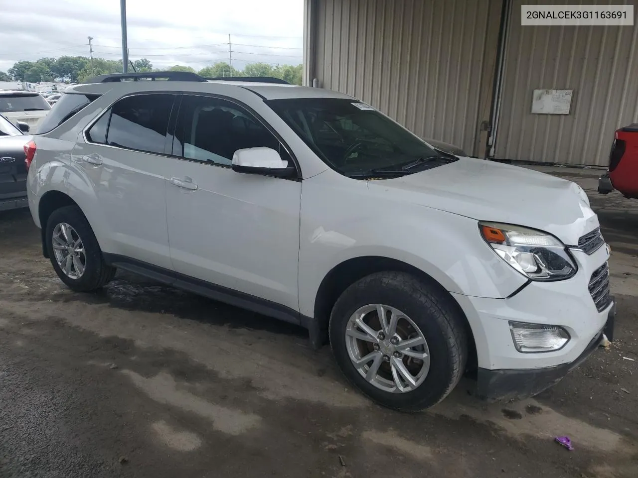 2016 Chevrolet Equinox Lt VIN: 2GNALCEK3G1163691 Lot: 67743034