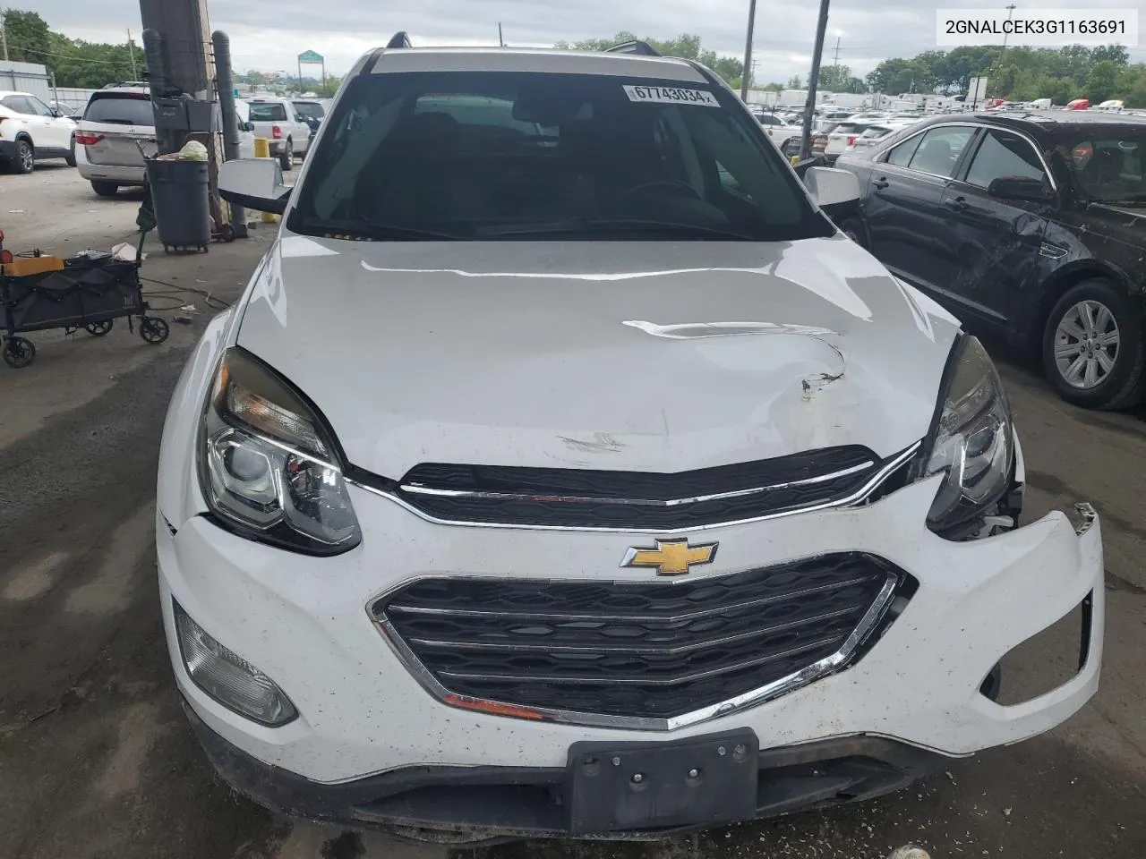 2GNALCEK3G1163691 2016 Chevrolet Equinox Lt