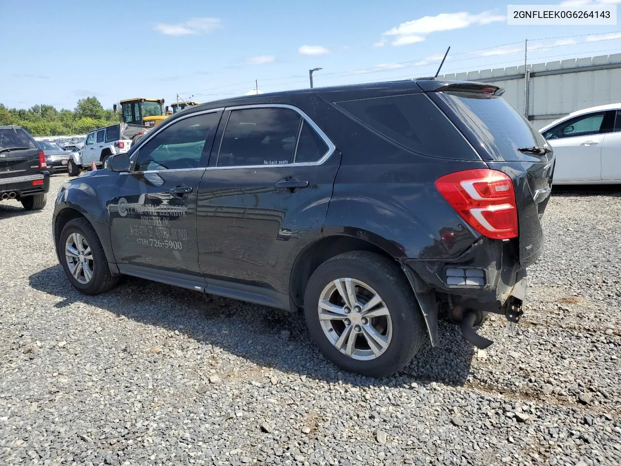 2016 Chevrolet Equinox Ls VIN: 2GNFLEEK0G6264143 Lot: 67823744