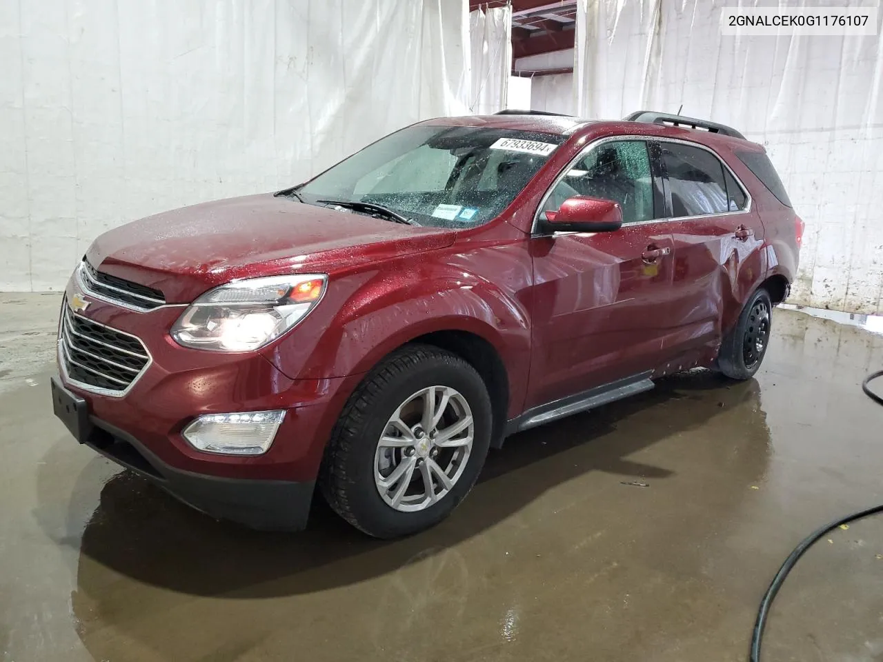 2GNALCEK0G1176107 2016 Chevrolet Equinox Lt