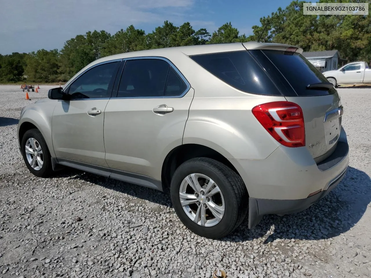 2016 Chevrolet Equinox Ls VIN: 1GNALBEK9GZ103786 Lot: 67981004