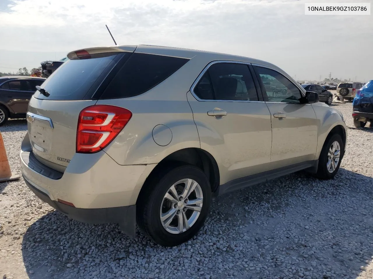 2016 Chevrolet Equinox Ls VIN: 1GNALBEK9GZ103786 Lot: 67981004