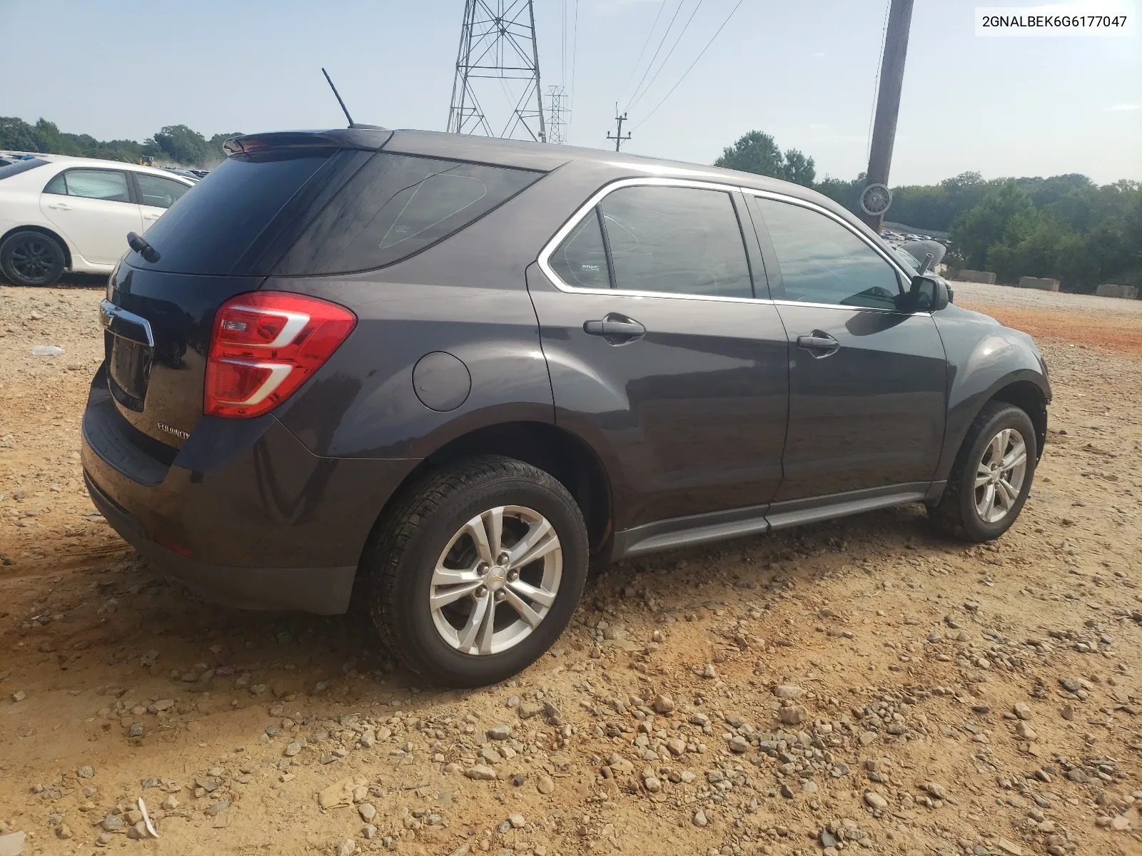 2016 Chevrolet Equinox Ls VIN: 2GNALBEK6G6177047 Lot: 68312604