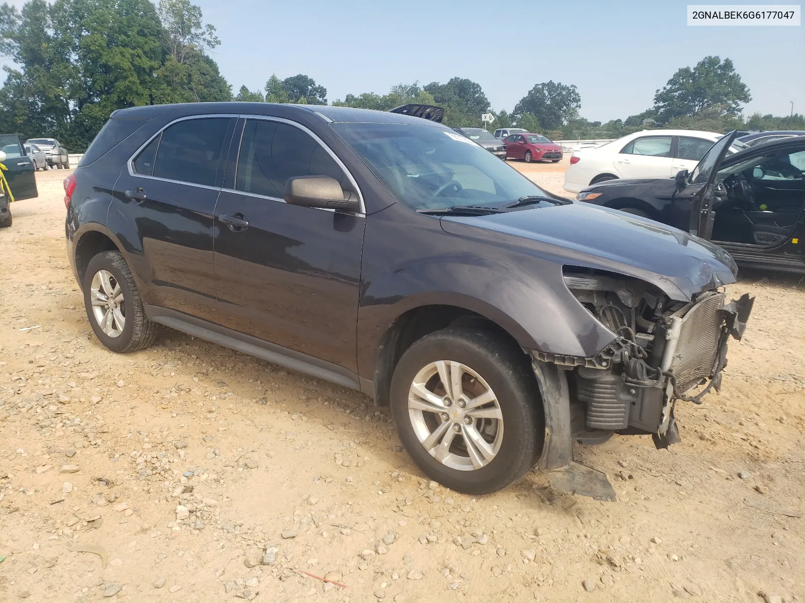 2016 Chevrolet Equinox Ls VIN: 2GNALBEK6G6177047 Lot: 68312604