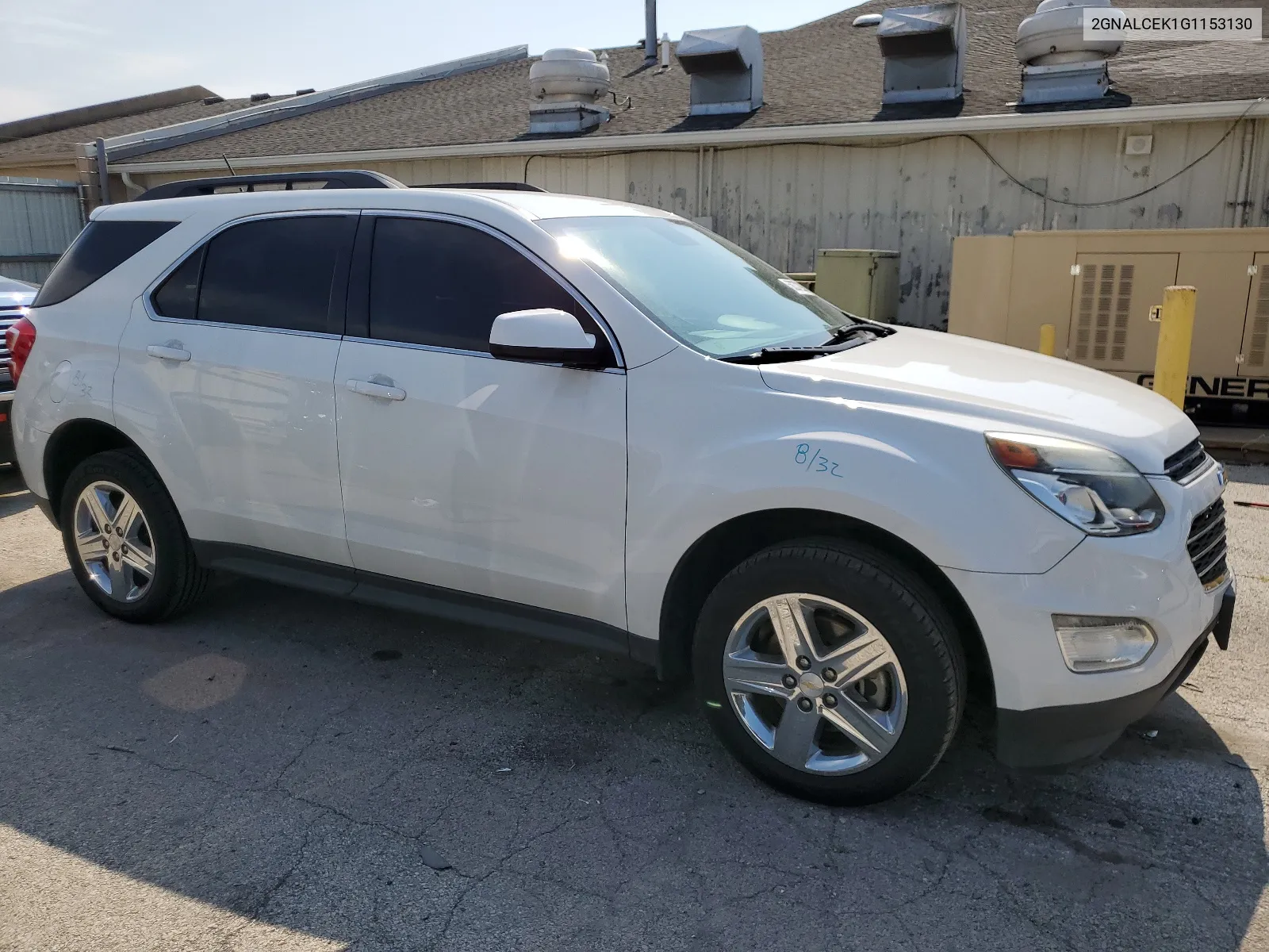 2016 Chevrolet Equinox Lt VIN: 2GNALCEK1G1153130 Lot: 68372984