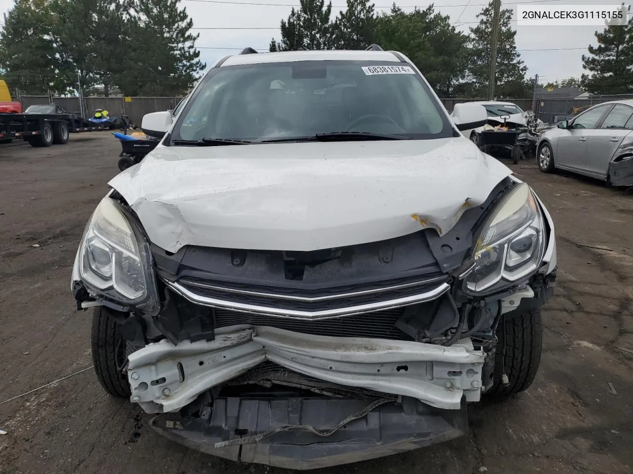 2GNALCEK3G1115155 2016 Chevrolet Equinox Lt