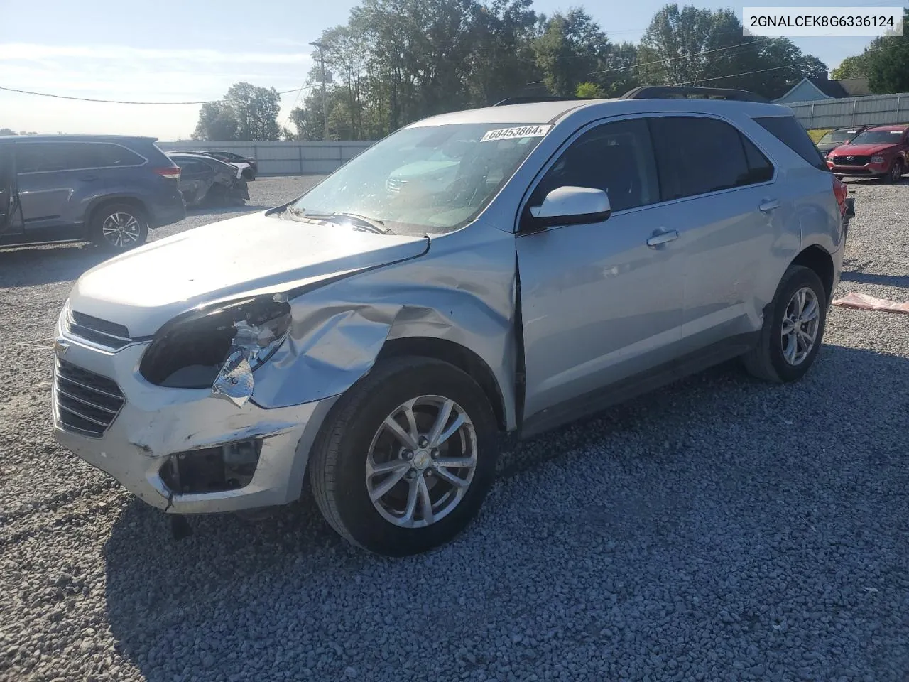 2016 Chevrolet Equinox Lt VIN: 2GNALCEK8G6336124 Lot: 68453864