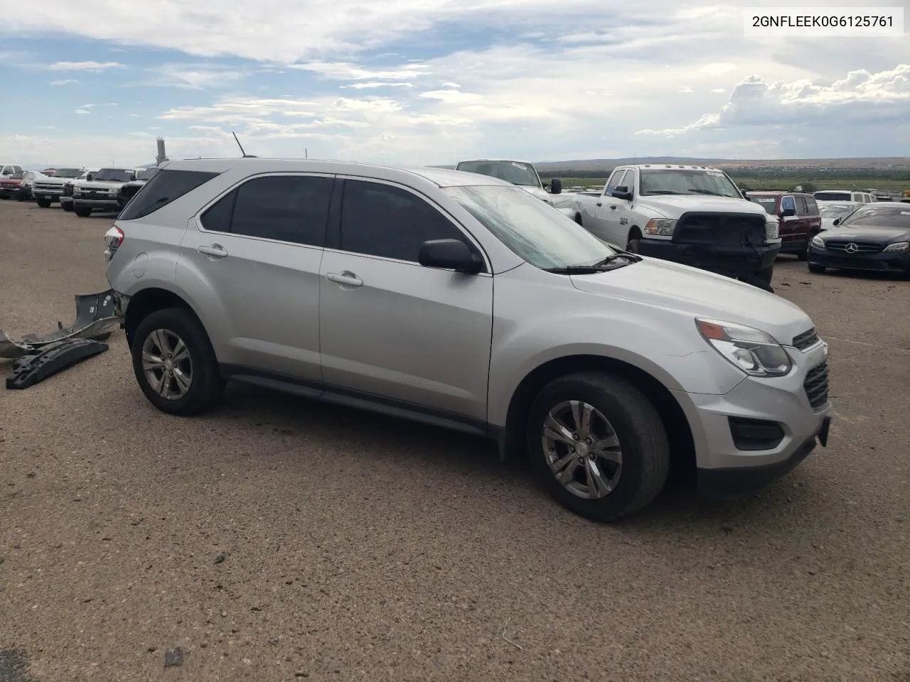 2016 Chevrolet Equinox Ls VIN: 2GNFLEEK0G6125761 Lot: 68572874