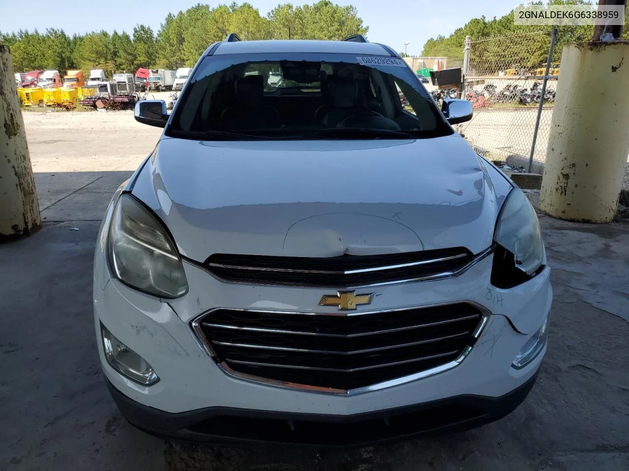 2016 Chevrolet Equinox Ltz VIN: 2GNALDEK6G6338959 Lot: 68629294