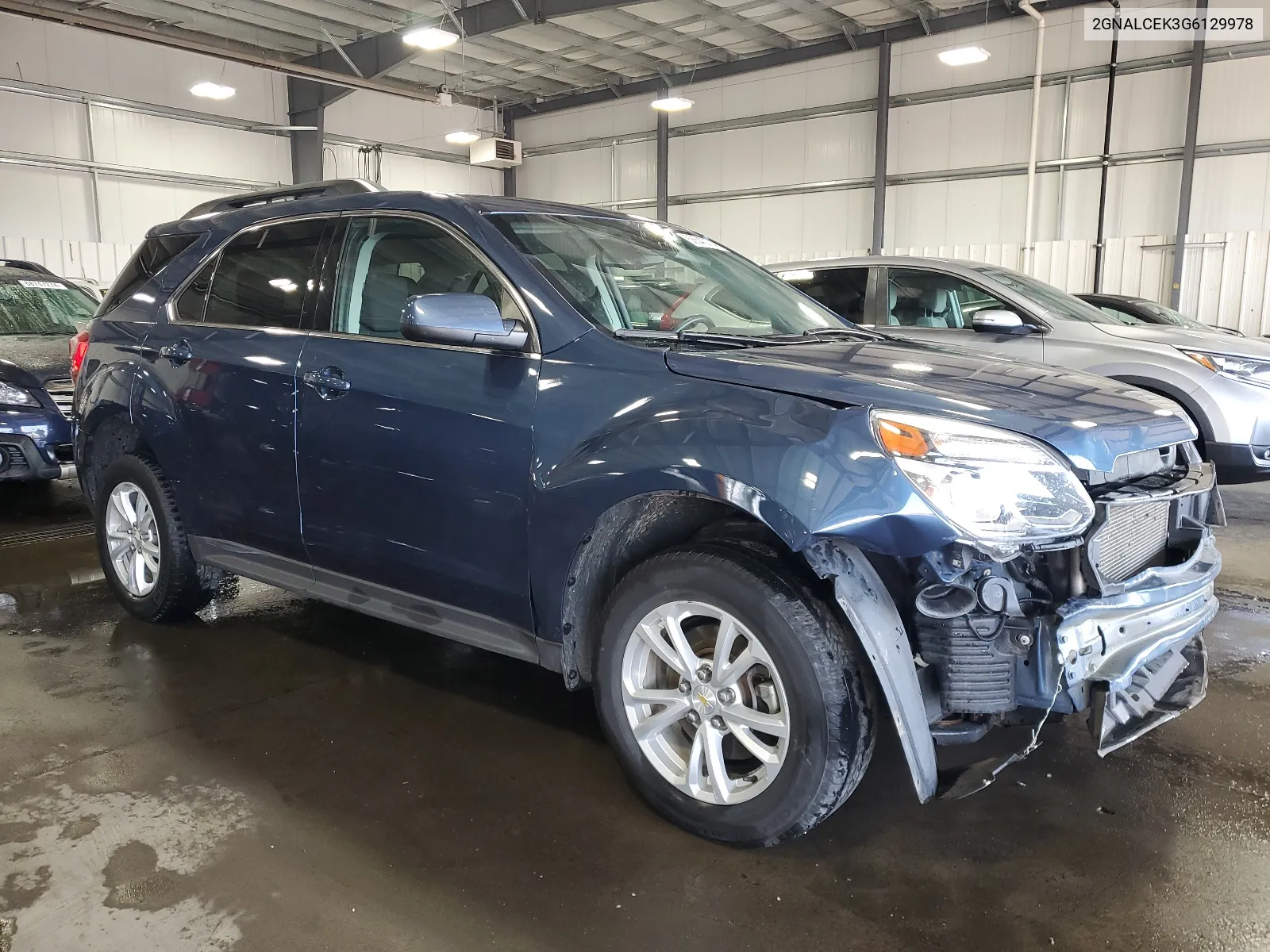 2016 Chevrolet Equinox Lt VIN: 2GNALCEK3G6129978 Lot: 68640774