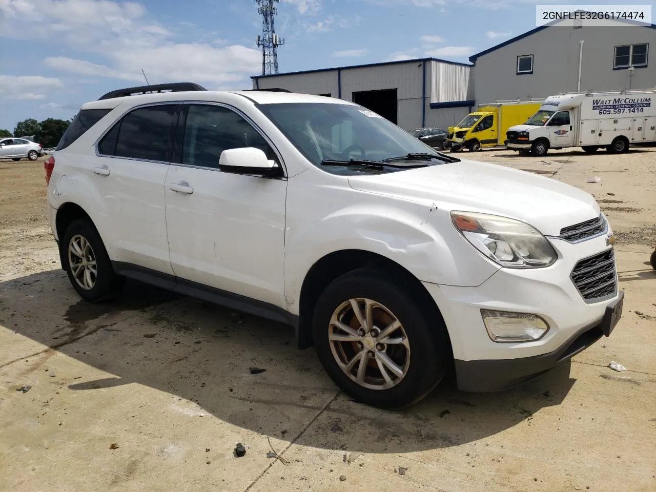 2016 Chevrolet Equinox Lt VIN: 2GNFLFE32G6174474 Lot: 68941654