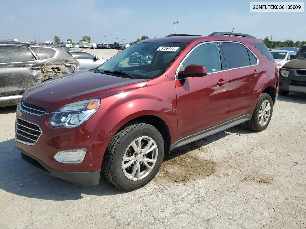 2GNFLFEK8G6185809 2016 Chevrolet Equinox Lt