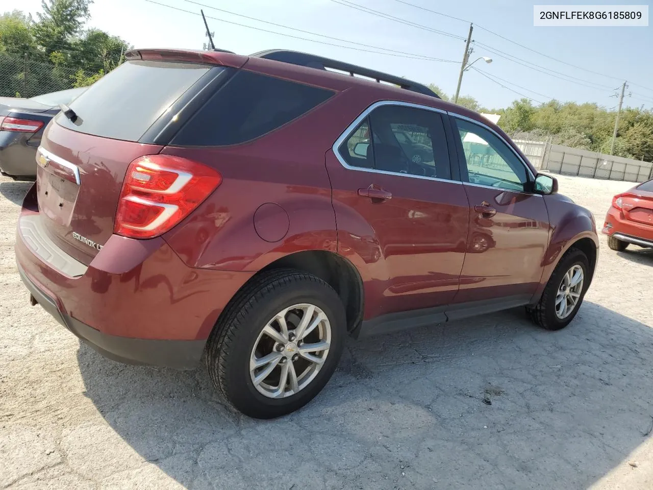 2GNFLFEK8G6185809 2016 Chevrolet Equinox Lt