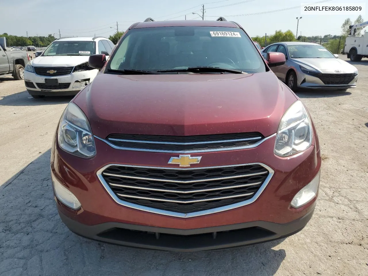 2GNFLFEK8G6185809 2016 Chevrolet Equinox Lt