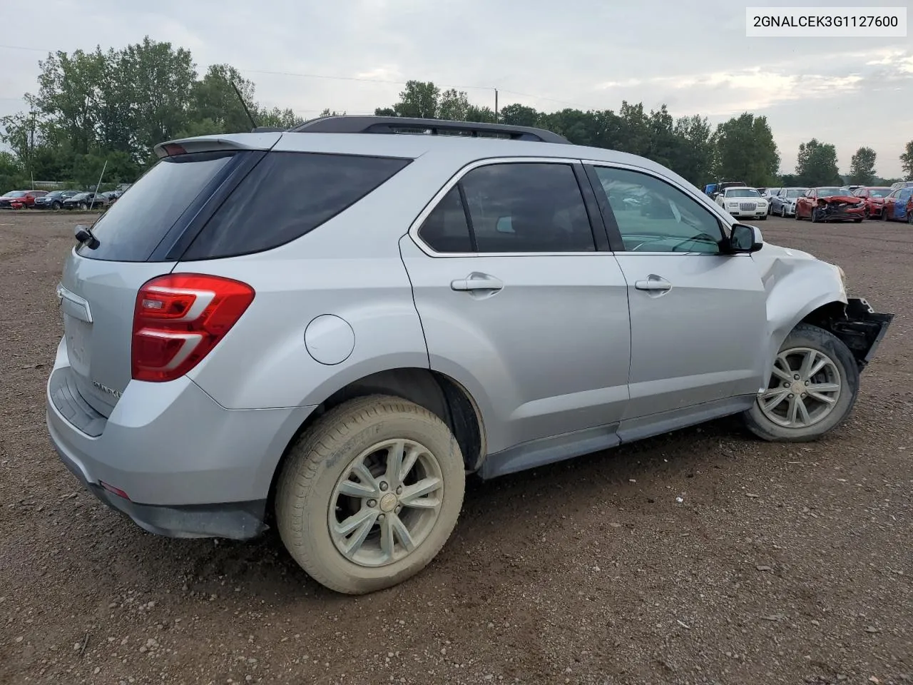 2016 Chevrolet Equinox Lt VIN: 2GNALCEK3G1127600 Lot: 69219234