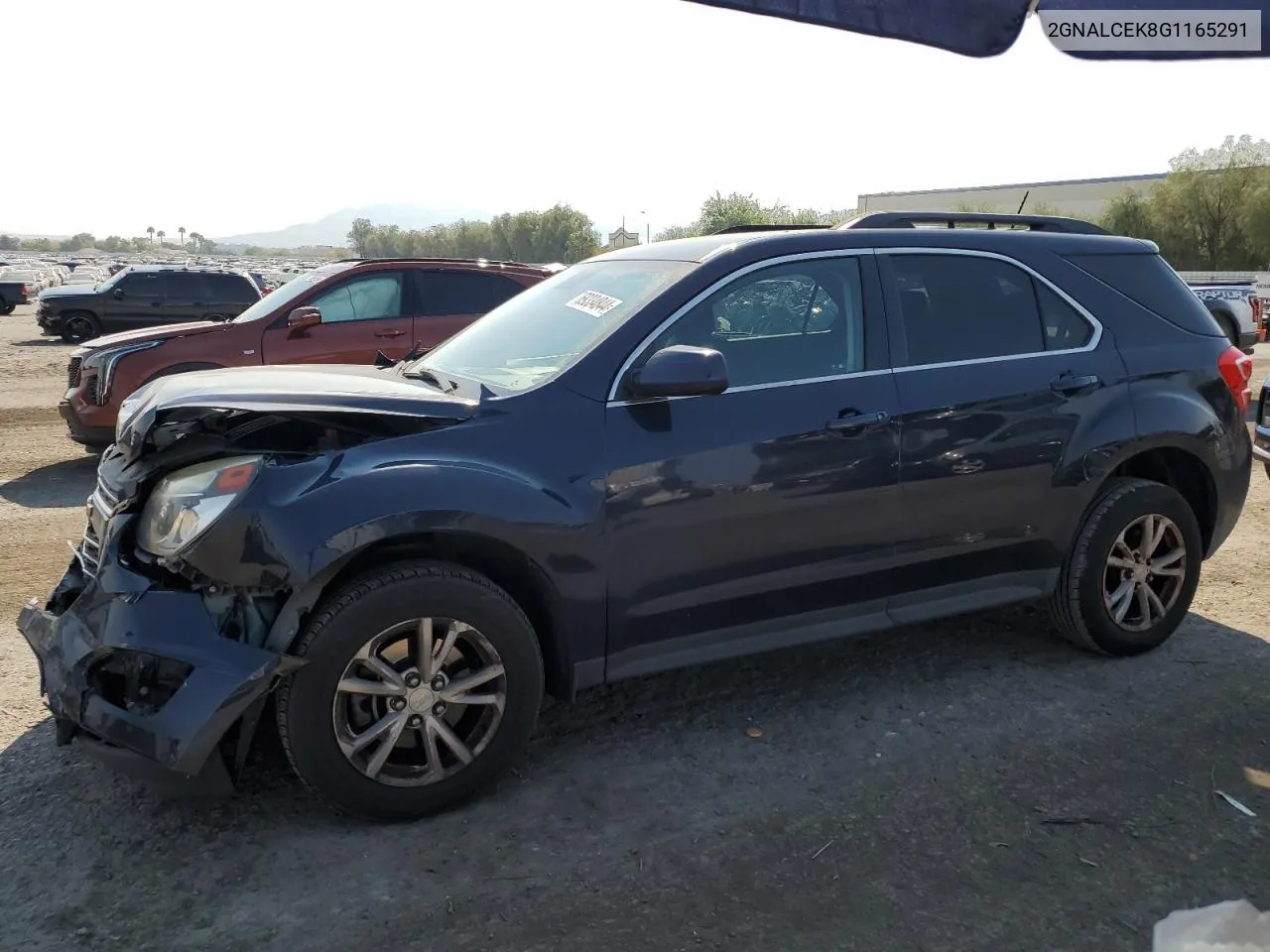 2016 Chevrolet Equinox Lt VIN: 2GNALCEK8G1165291 Lot: 69334844