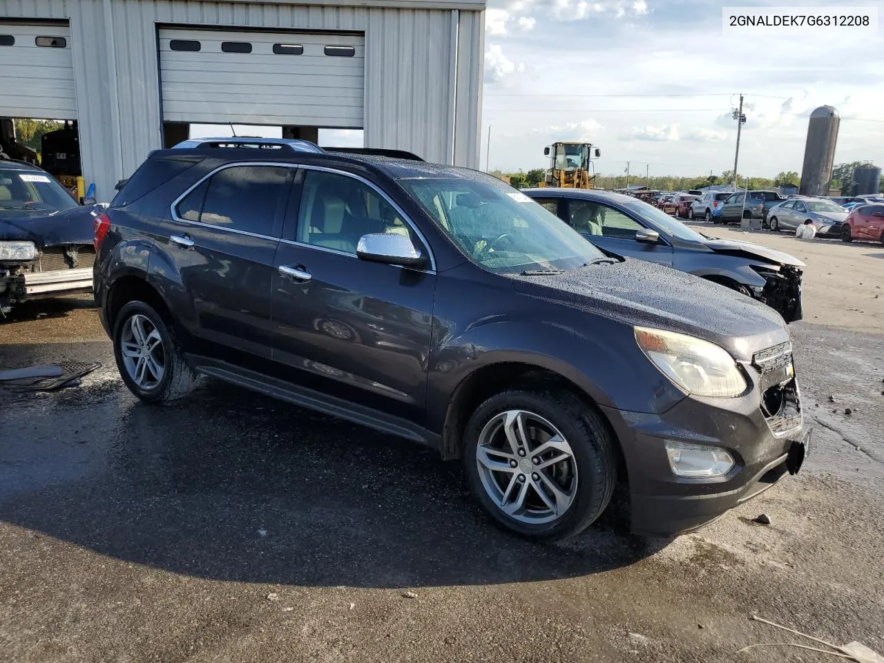 2016 Chevrolet Equinox Ltz VIN: 2GNALDEK7G6312208 Lot: 69519324