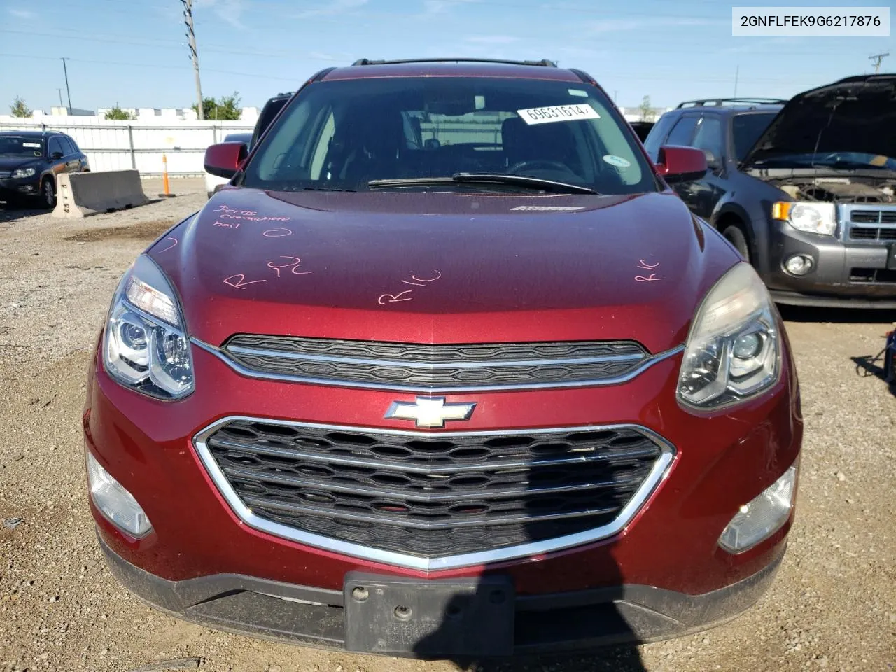 2GNFLFEK9G6217876 2016 Chevrolet Equinox Lt