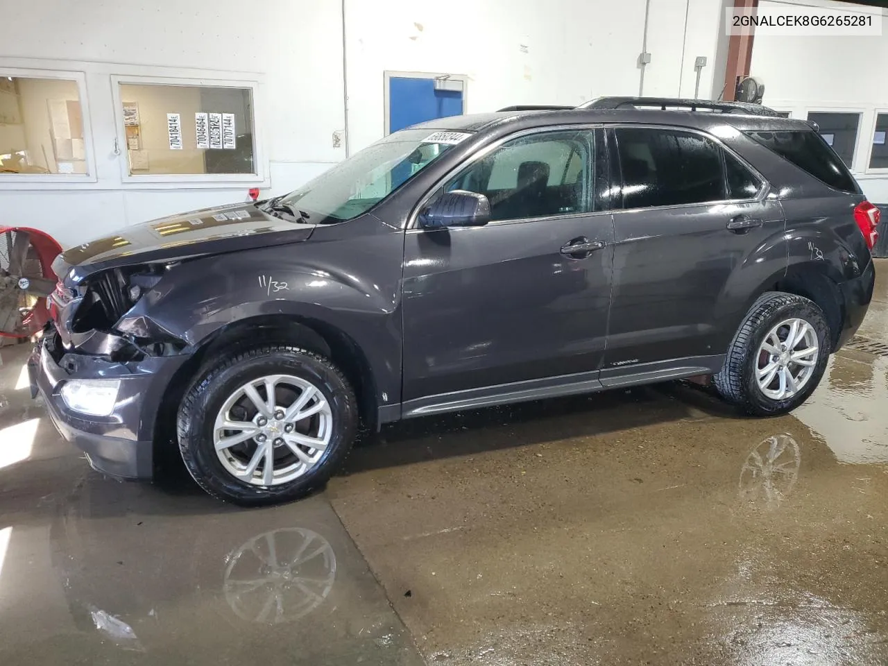 2016 Chevrolet Equinox Lt VIN: 2GNALCEK8G6265281 Lot: 69850344