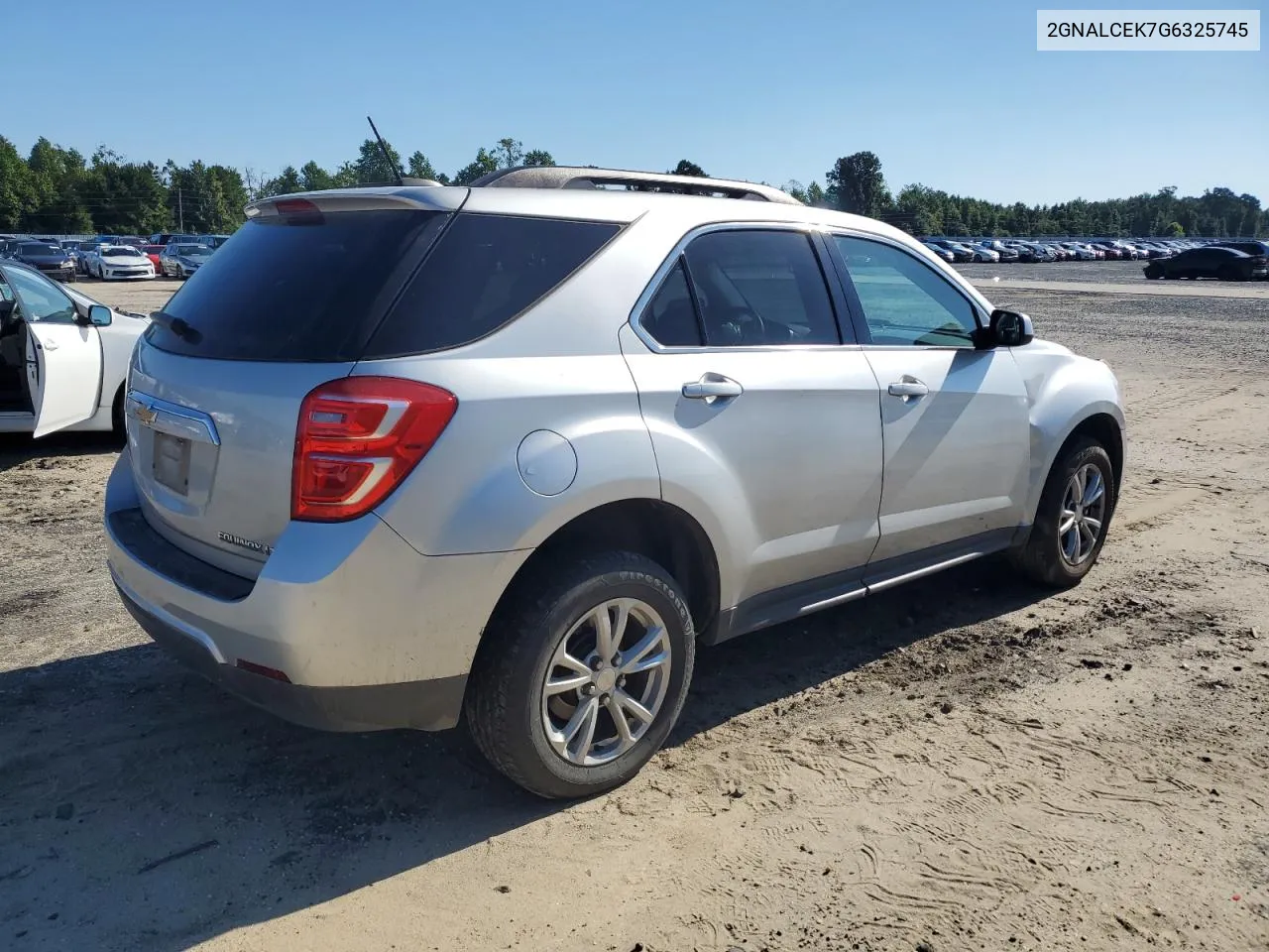 2016 Chevrolet Equinox Lt VIN: 2GNALCEK7G6325745 Lot: 69860634