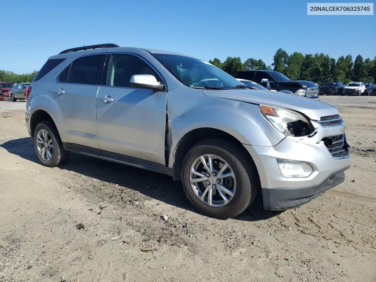 2016 Chevrolet Equinox Lt VIN: 2GNALCEK7G6325745 Lot: 69860634