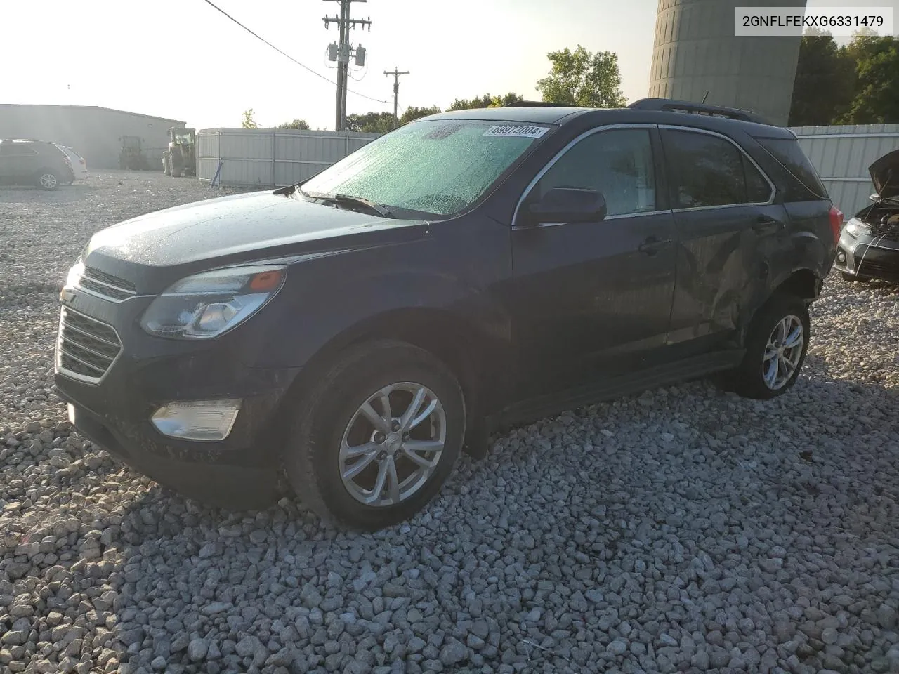 2016 Chevrolet Equinox Lt VIN: 2GNFLFEKXG6331479 Lot: 69972004