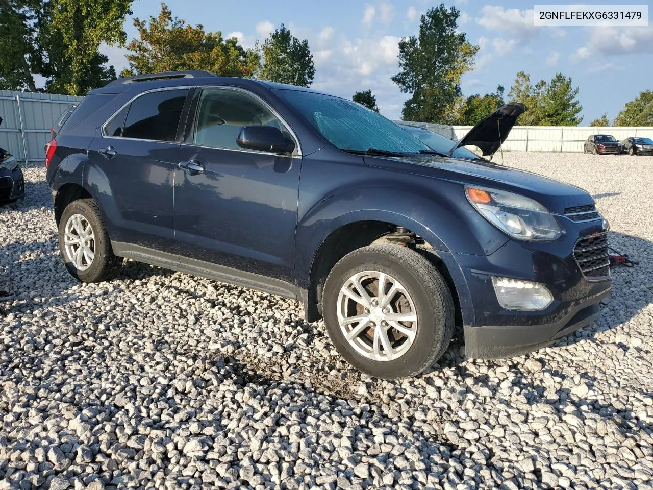 2016 Chevrolet Equinox Lt VIN: 2GNFLFEKXG6331479 Lot: 69972004