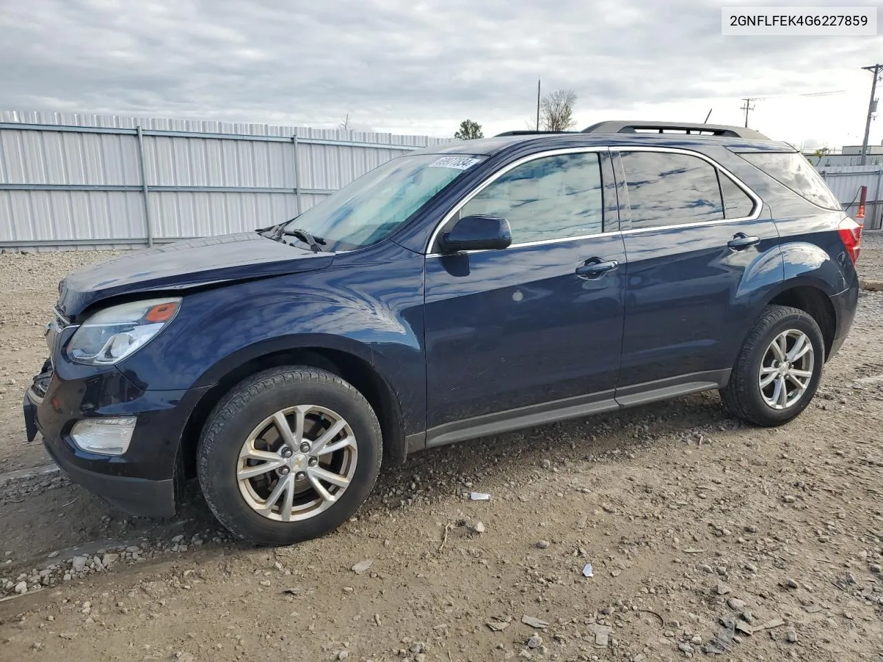 2016 Chevrolet Equinox Lt VIN: 2GNFLFEK4G6227859 Lot: 69977834