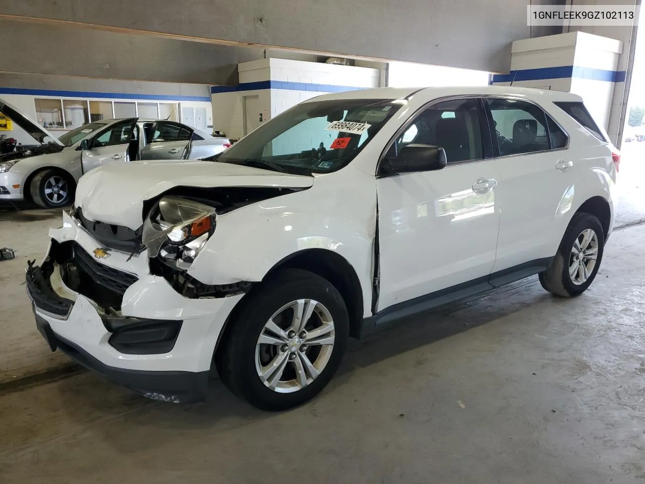 2016 Chevrolet Equinox Ls VIN: 1GNFLEEK9GZ102113 Lot: 69984074