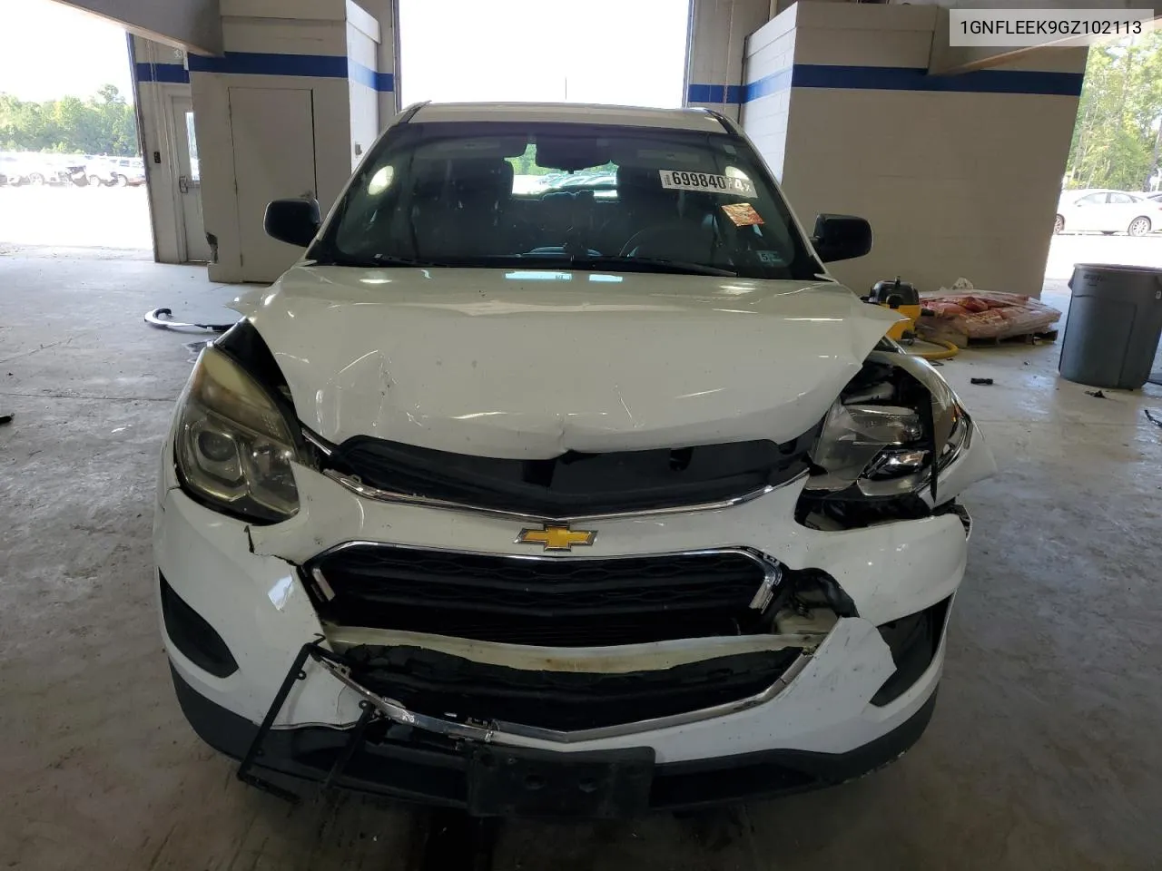 2016 Chevrolet Equinox Ls VIN: 1GNFLEEK9GZ102113 Lot: 69984074