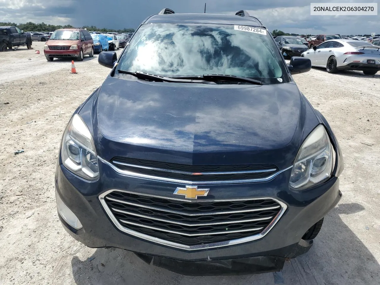 2016 Chevrolet Equinox Lt VIN: 2GNALCEK2G6304270 Lot: 69987284