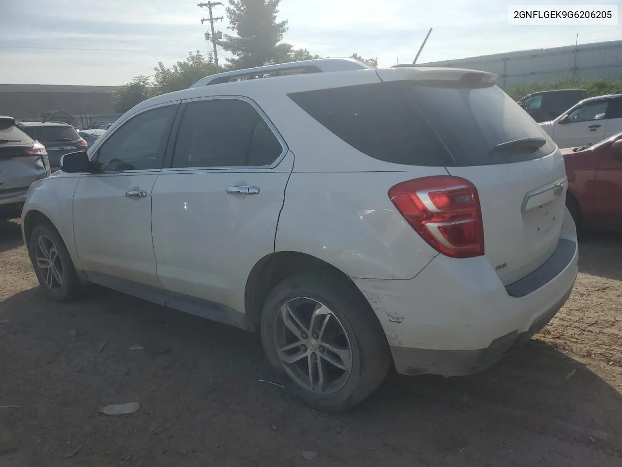 2016 Chevrolet Equinox Ltz VIN: 2GNFLGEK9G6206205 Lot: 70032724