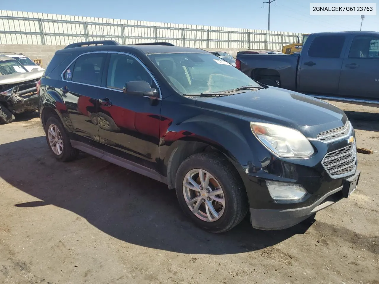 2016 Chevrolet Equinox Lt VIN: 2GNALCEK7G6123763 Lot: 70080414