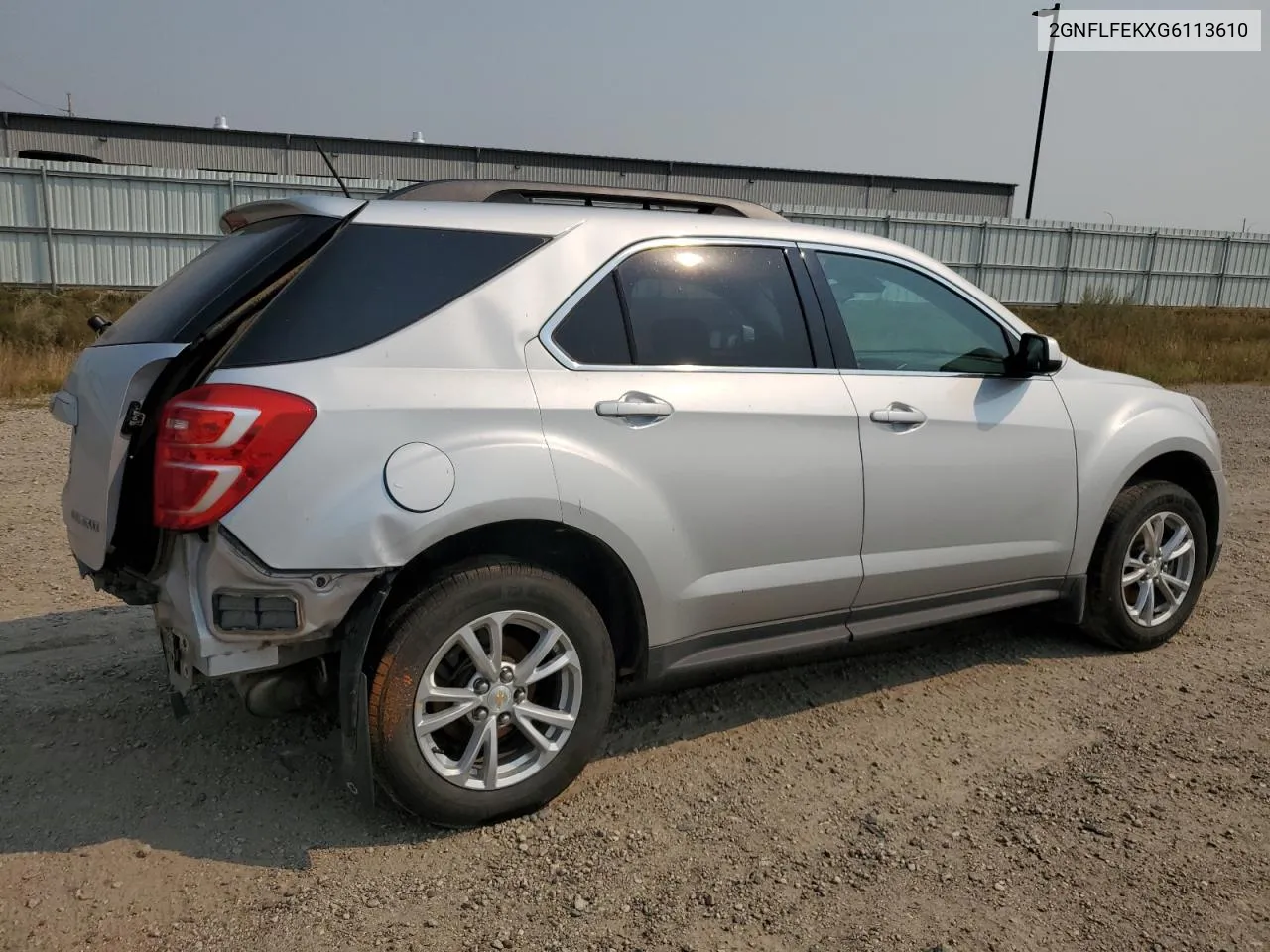 2016 Chevrolet Equinox Lt VIN: 2GNFLFEKXG6113610 Lot: 70279824