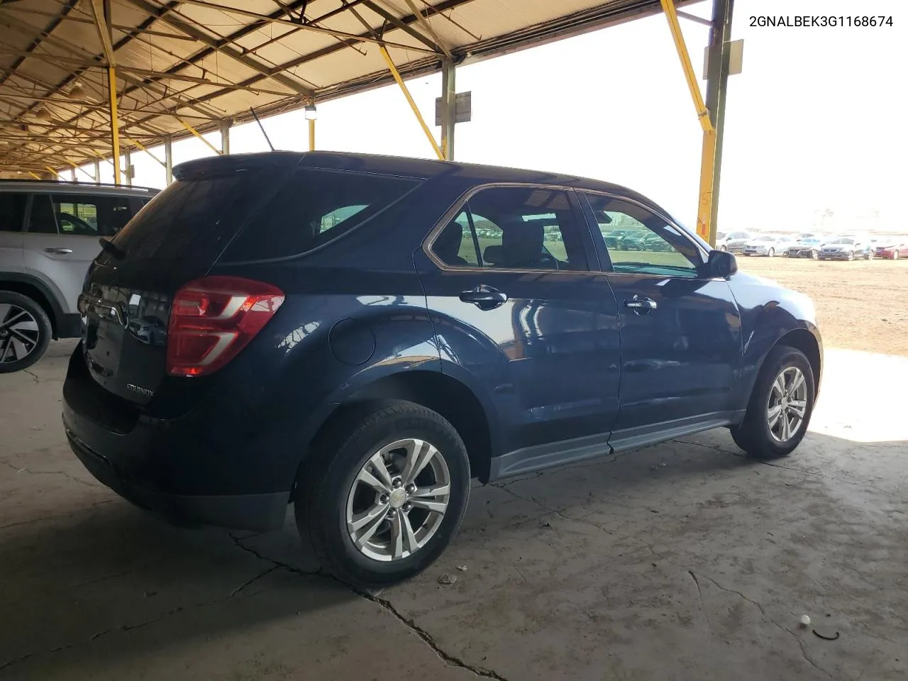 2016 Chevrolet Equinox Ls VIN: 2GNALBEK3G1168674 Lot: 70311274