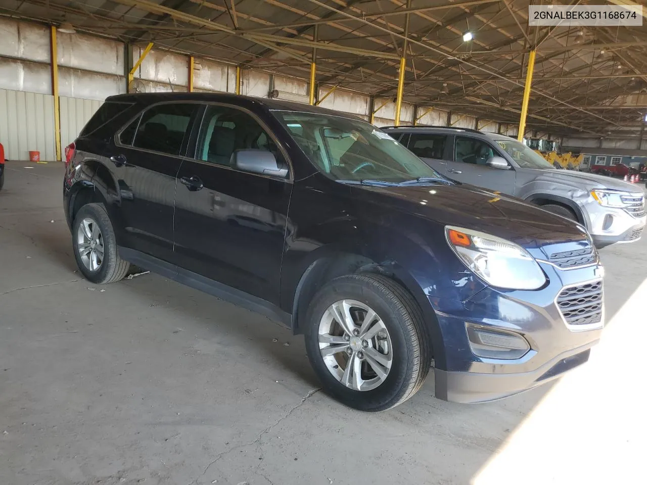 2016 Chevrolet Equinox Ls VIN: 2GNALBEK3G1168674 Lot: 70311274