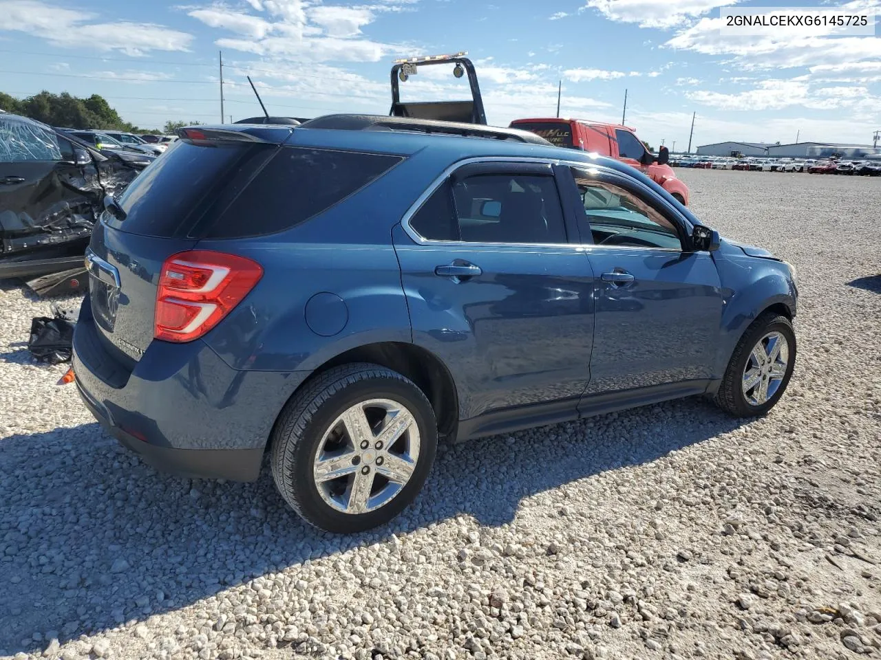 2016 Chevrolet Equinox Lt VIN: 2GNALCEKXG6145725 Lot: 70323724