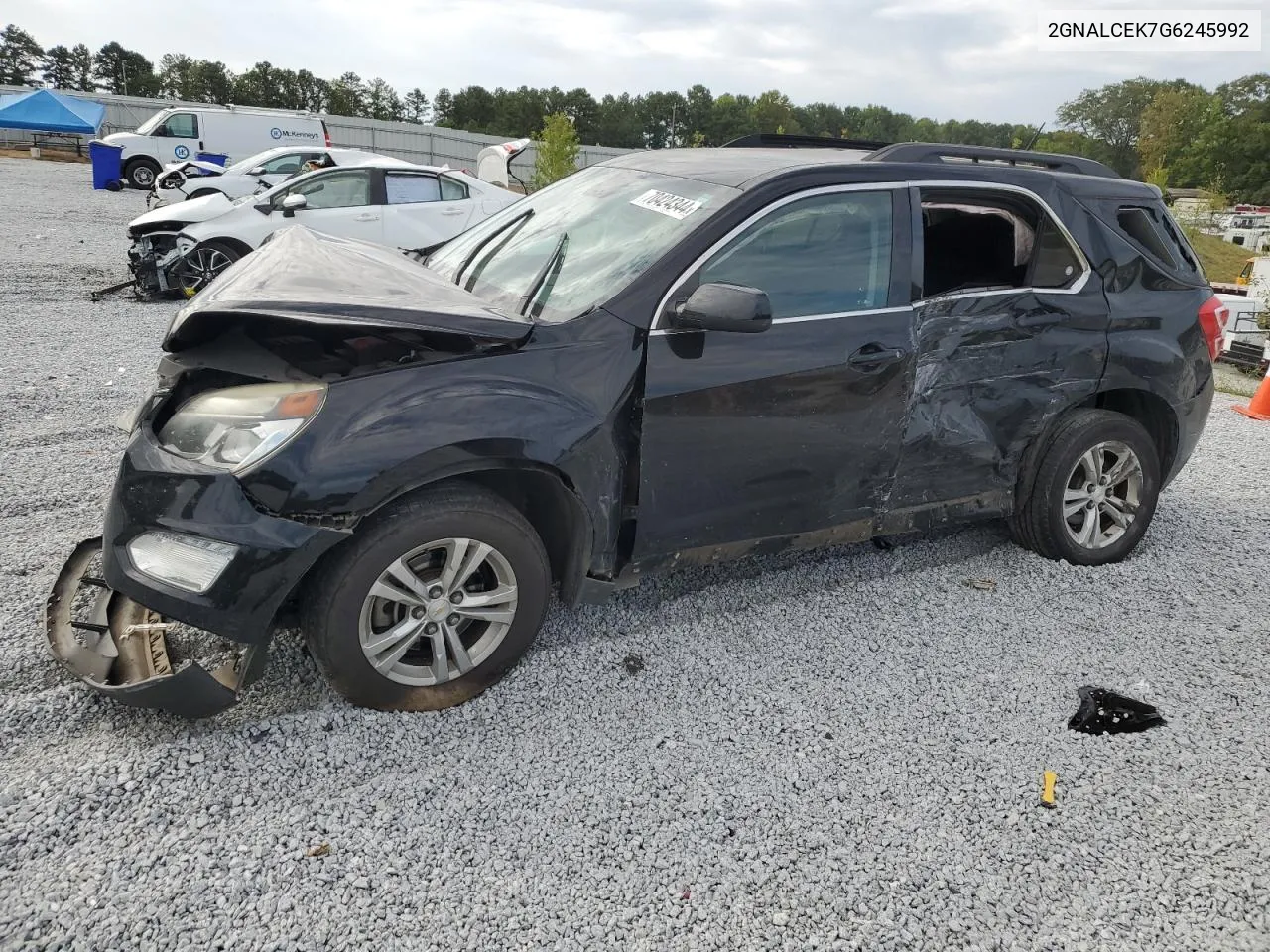 2016 Chevrolet Equinox Lt VIN: 2GNALCEK7G6245992 Lot: 70424344