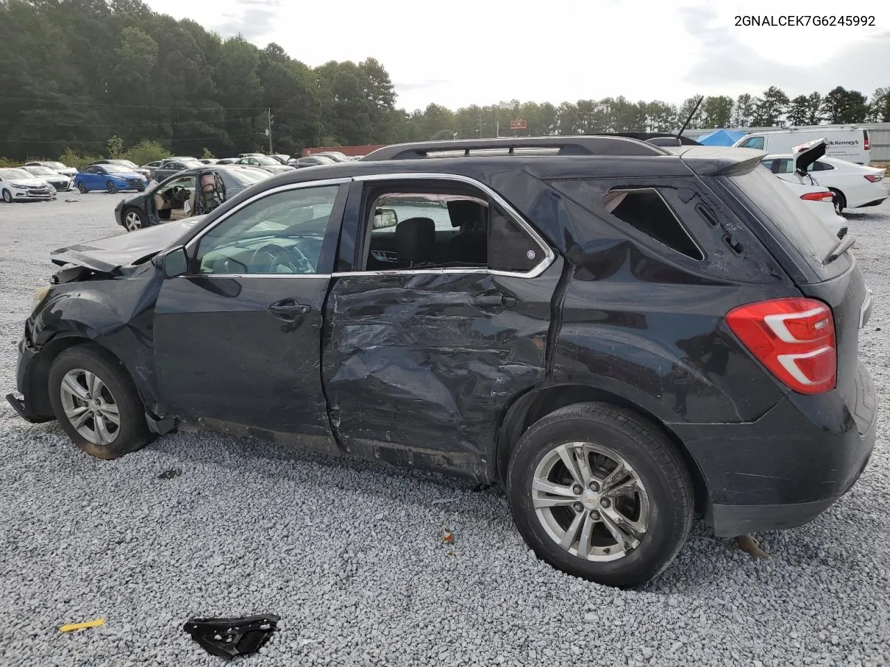 2016 Chevrolet Equinox Lt VIN: 2GNALCEK7G6245992 Lot: 70424344